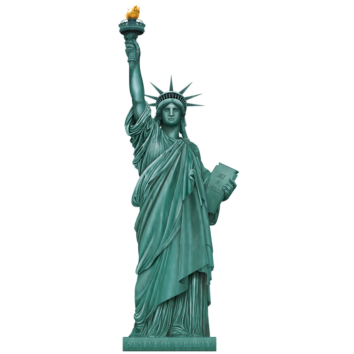 Jointed Statue Of Liberty, (Pack Of 12)