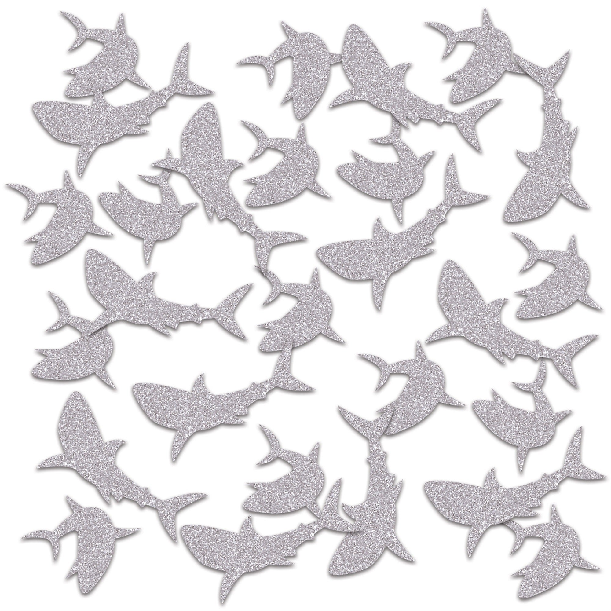Shark Deluxe Sparkle Confetti, (Pack Of 12)
