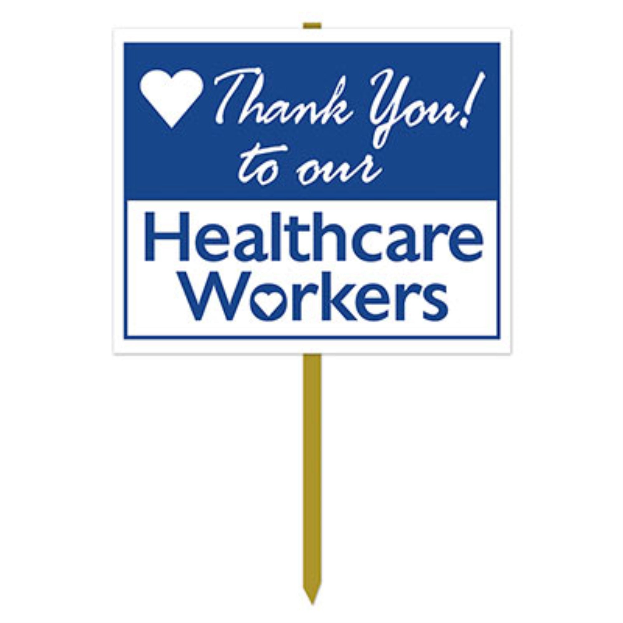 Frontline Appreciation Yard Sign, (Pack Of 6)