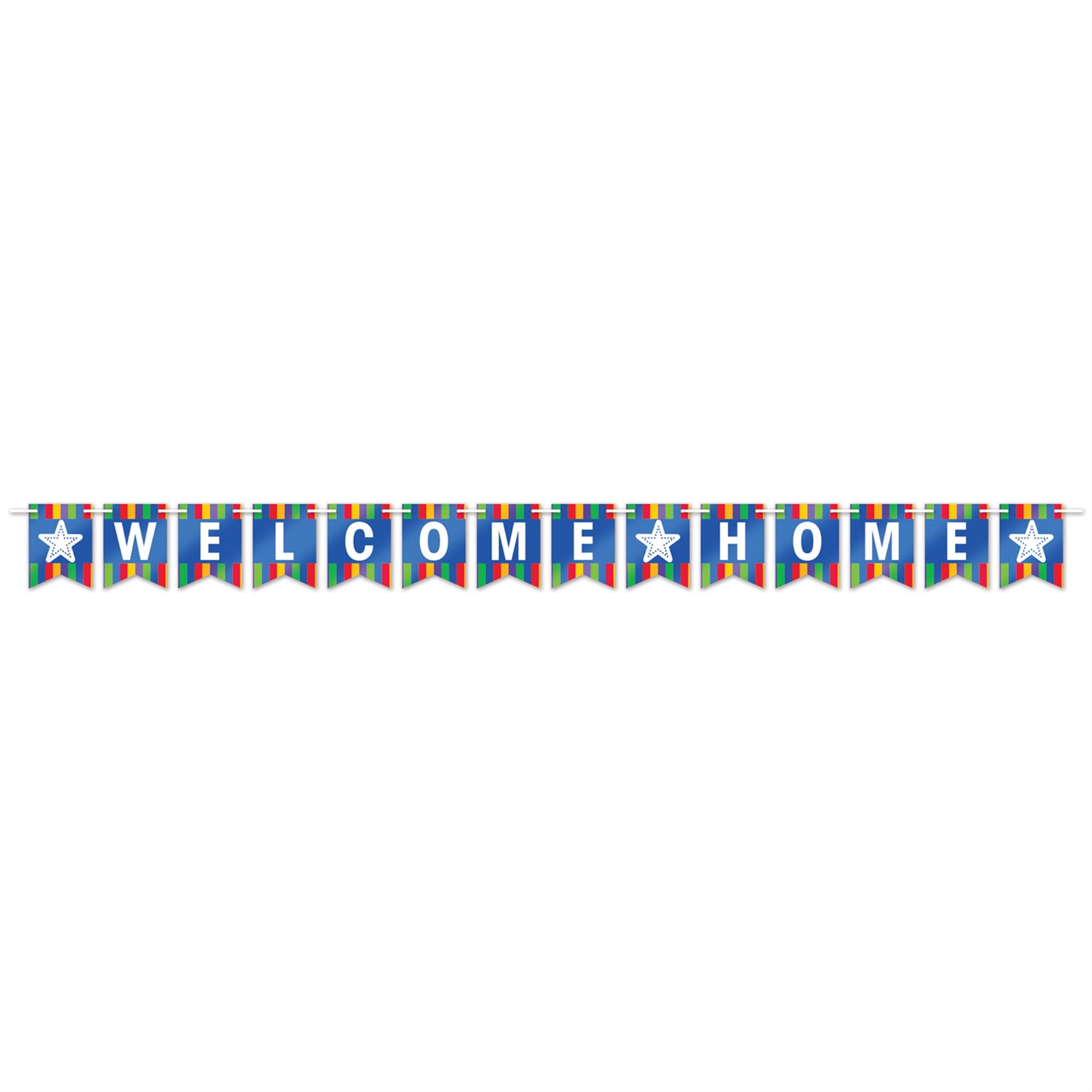 Foil Welcome Home Streamer, (Pack Of 12)