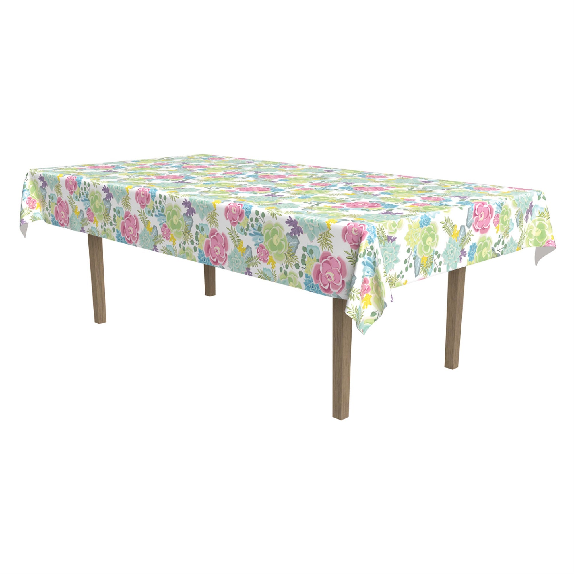 Succulents Tablecover, (Pack Of 12)