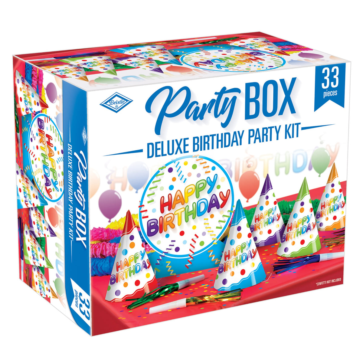 Deluxe Birthday Party Box, (Pack Of 6)