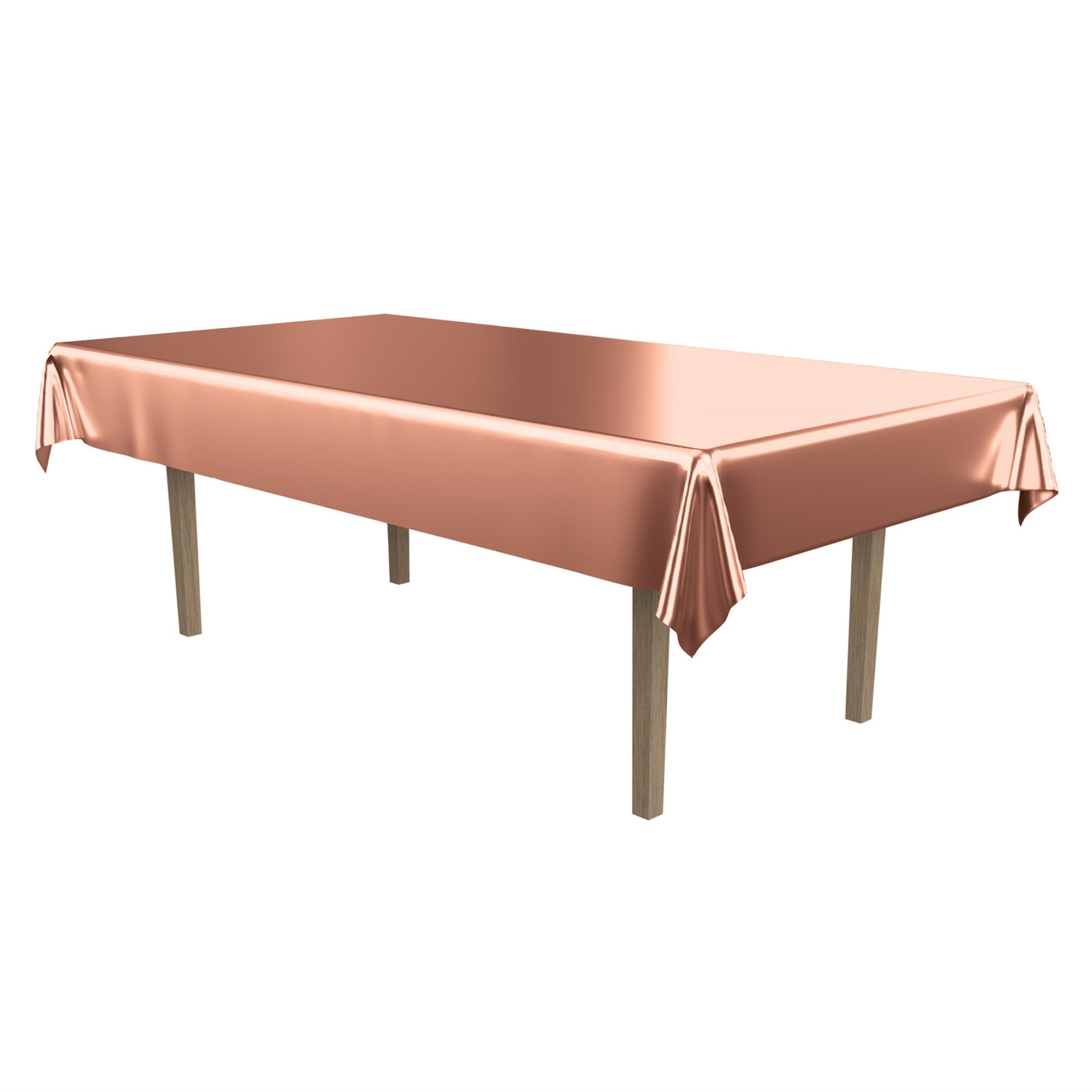 Metallic Rectangular Tablecover ( Pack Of 12 )
