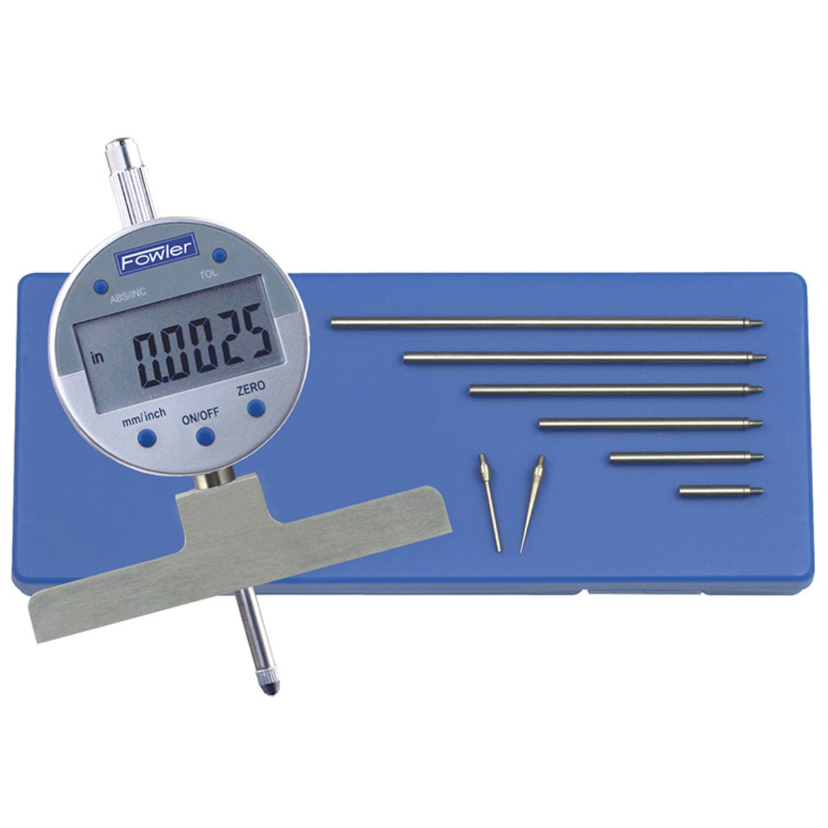 Fowler 0-22' X-Depth 22-E Electronic Depth Gage 54-125-777-0