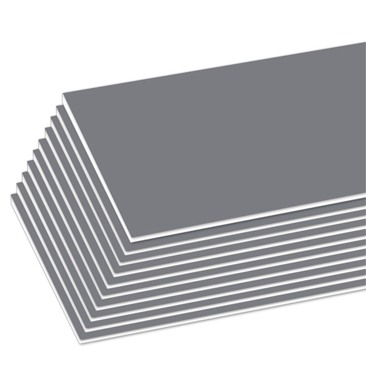 Bazic 20' X 30' Slate Gray Foam Board