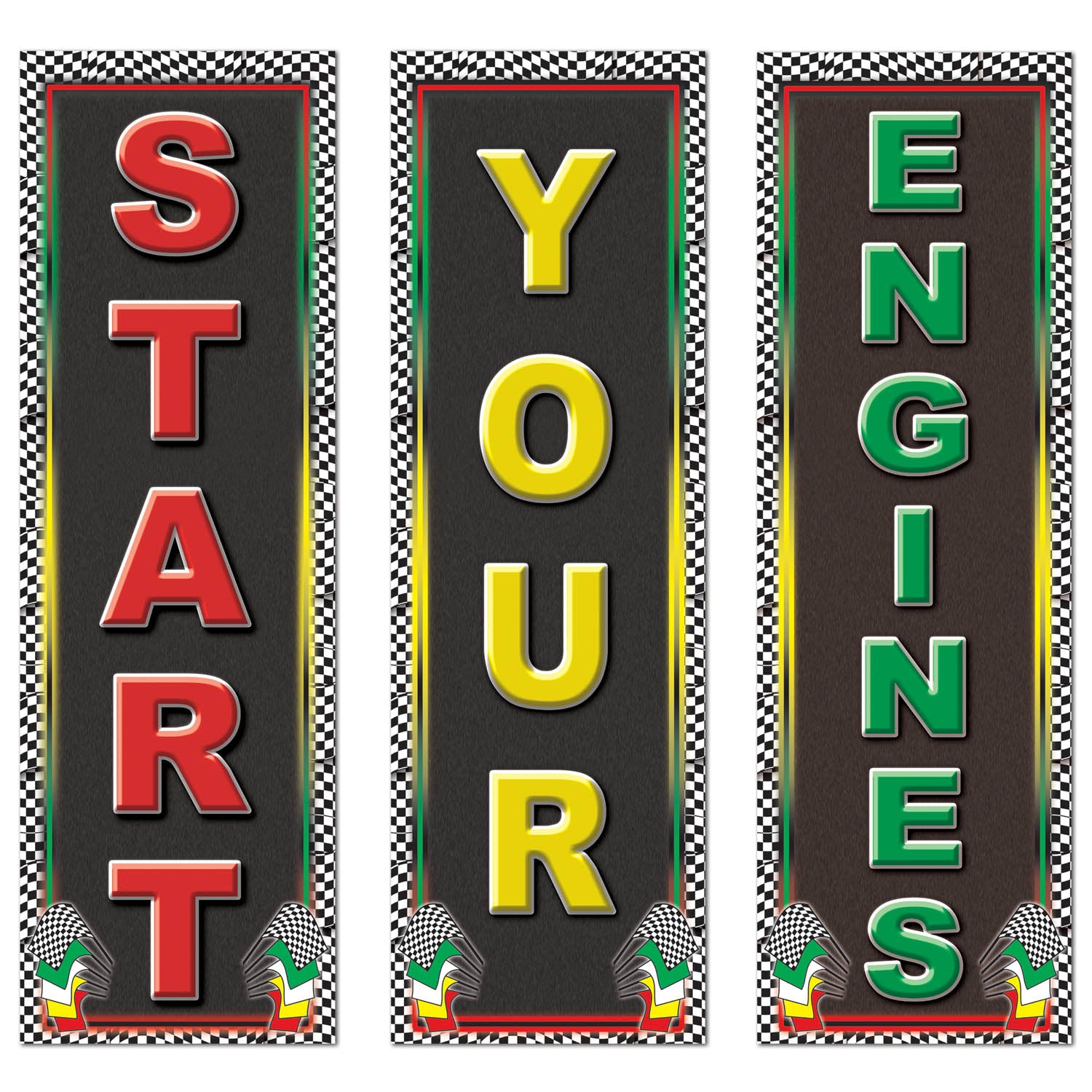 Racing Cutouts (Pack of 12)