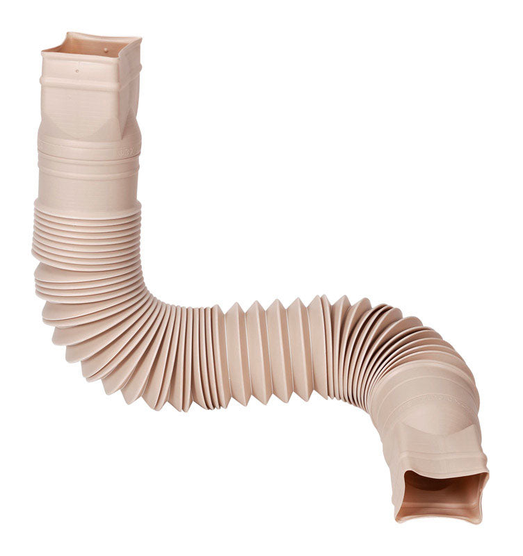 Flex-A-Spout3X25.5 Stone (Pack Of 1)