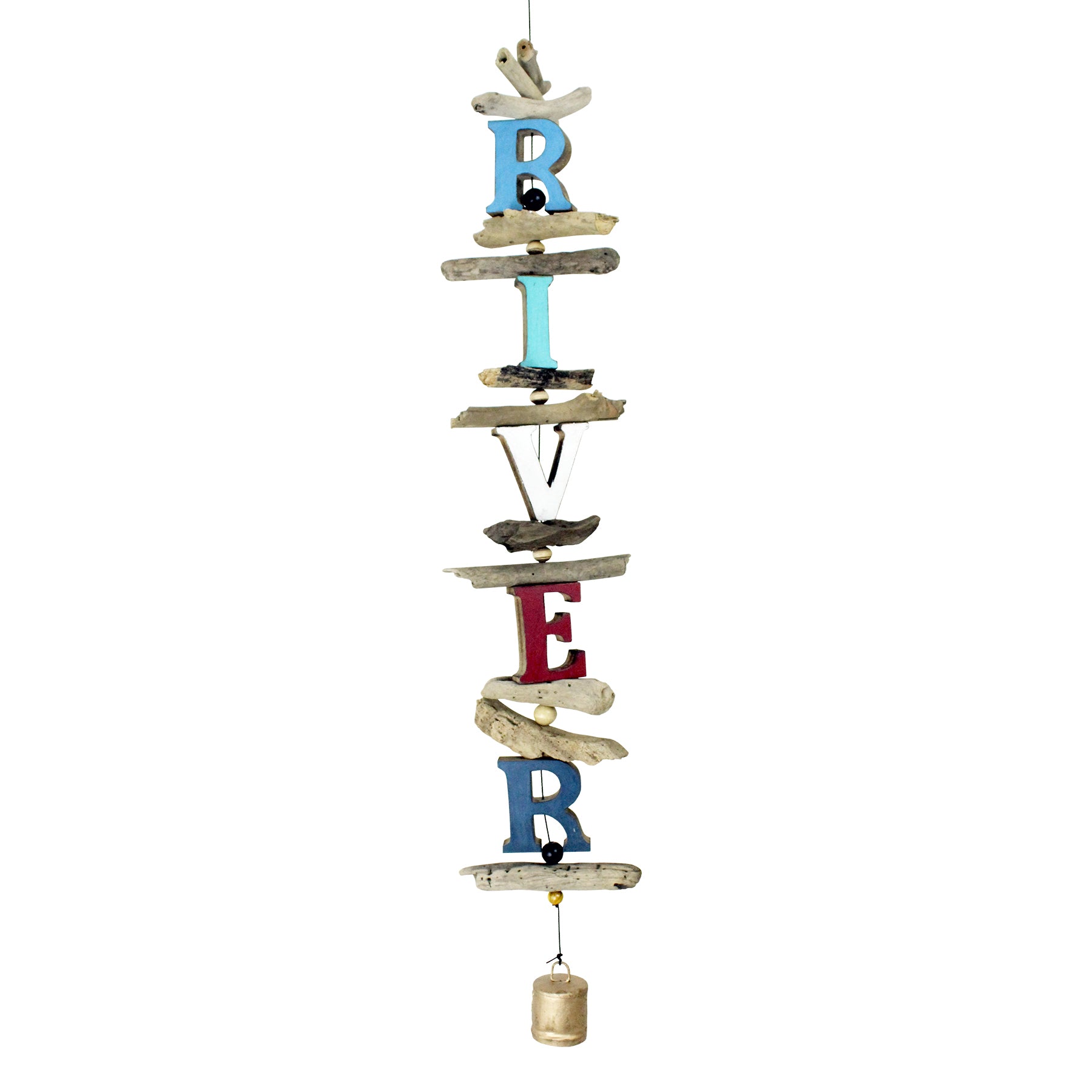 River Letter String Cohasset Bell