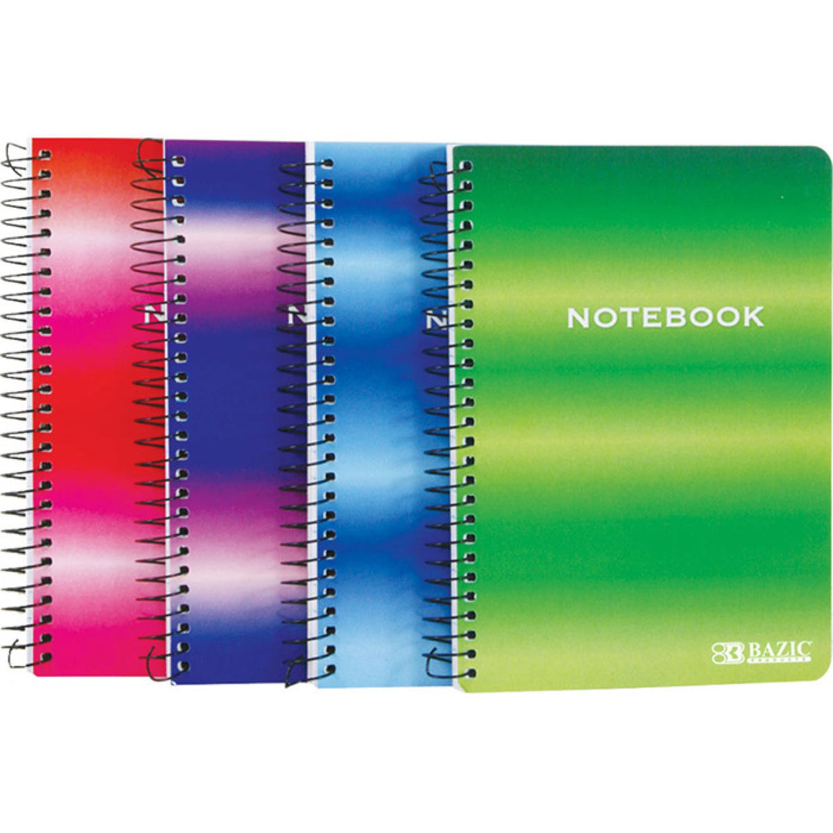 Bazic 120 Ct. 5' X 7' Personal / Assignment Spiral Notebook