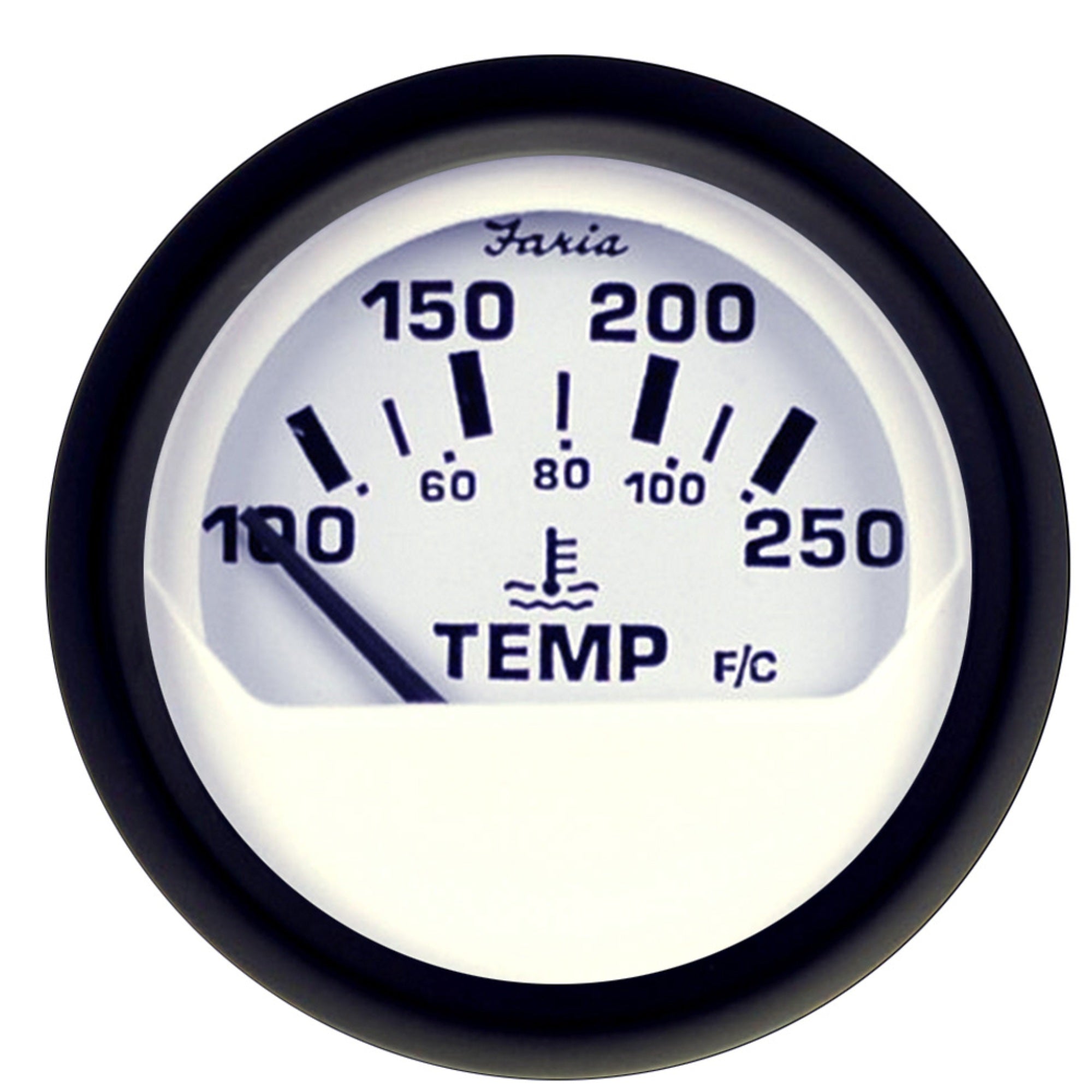 Faria Euro White 2' Water Temperature 100-250F