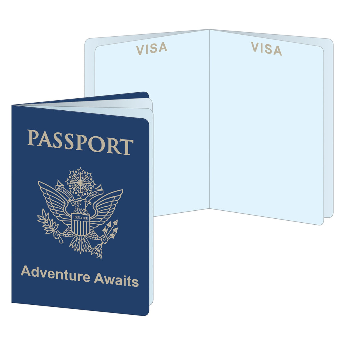 Around The World Passports, (Pack Of 12)