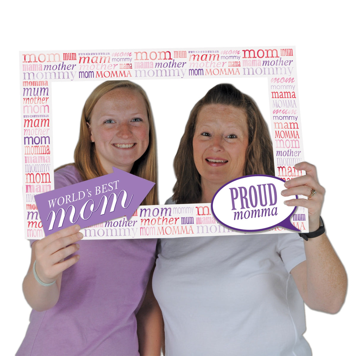 Mothers Day Photo Fun Frame, (Pack Of 12)