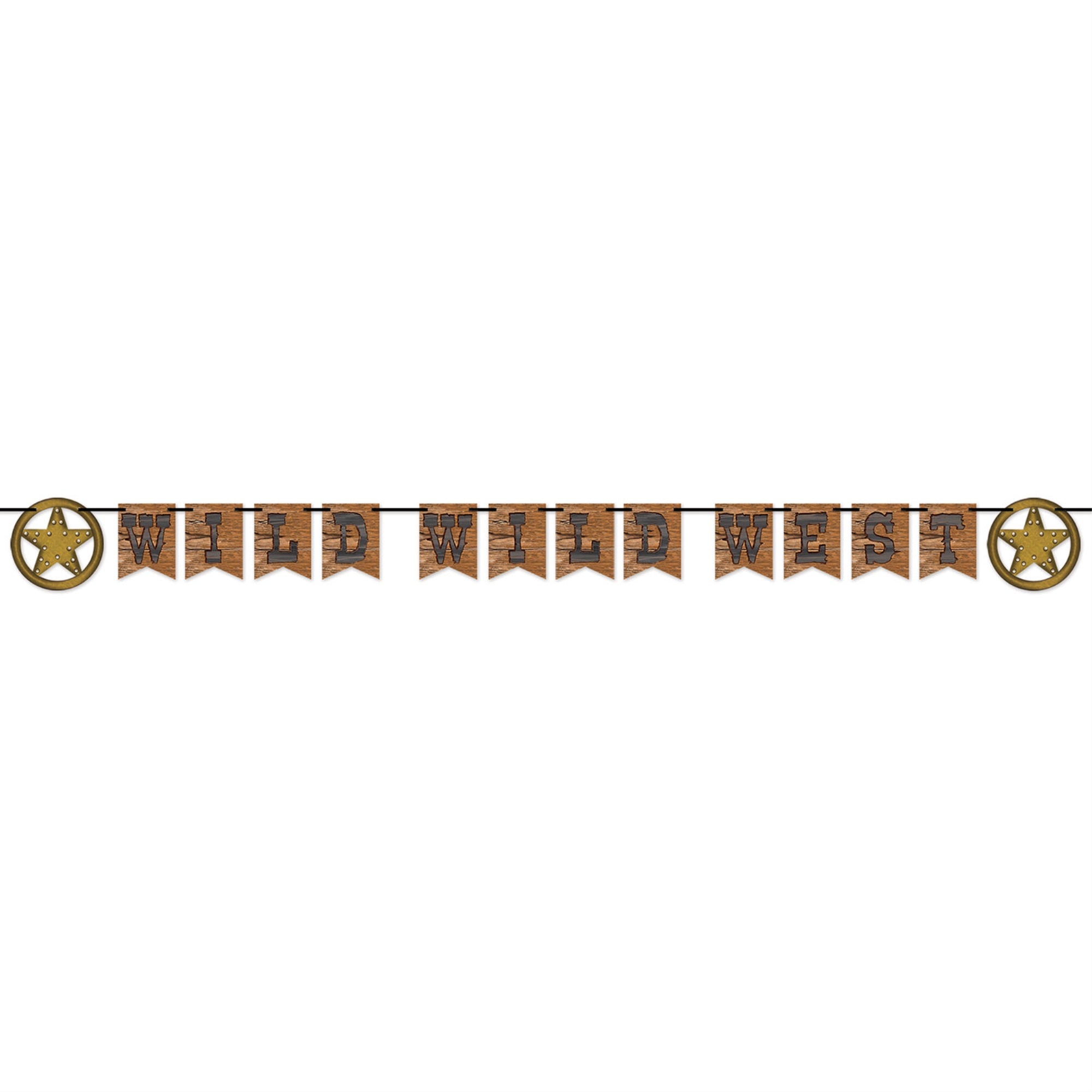 Wild Wild West Streamer, (Pack Of 12)