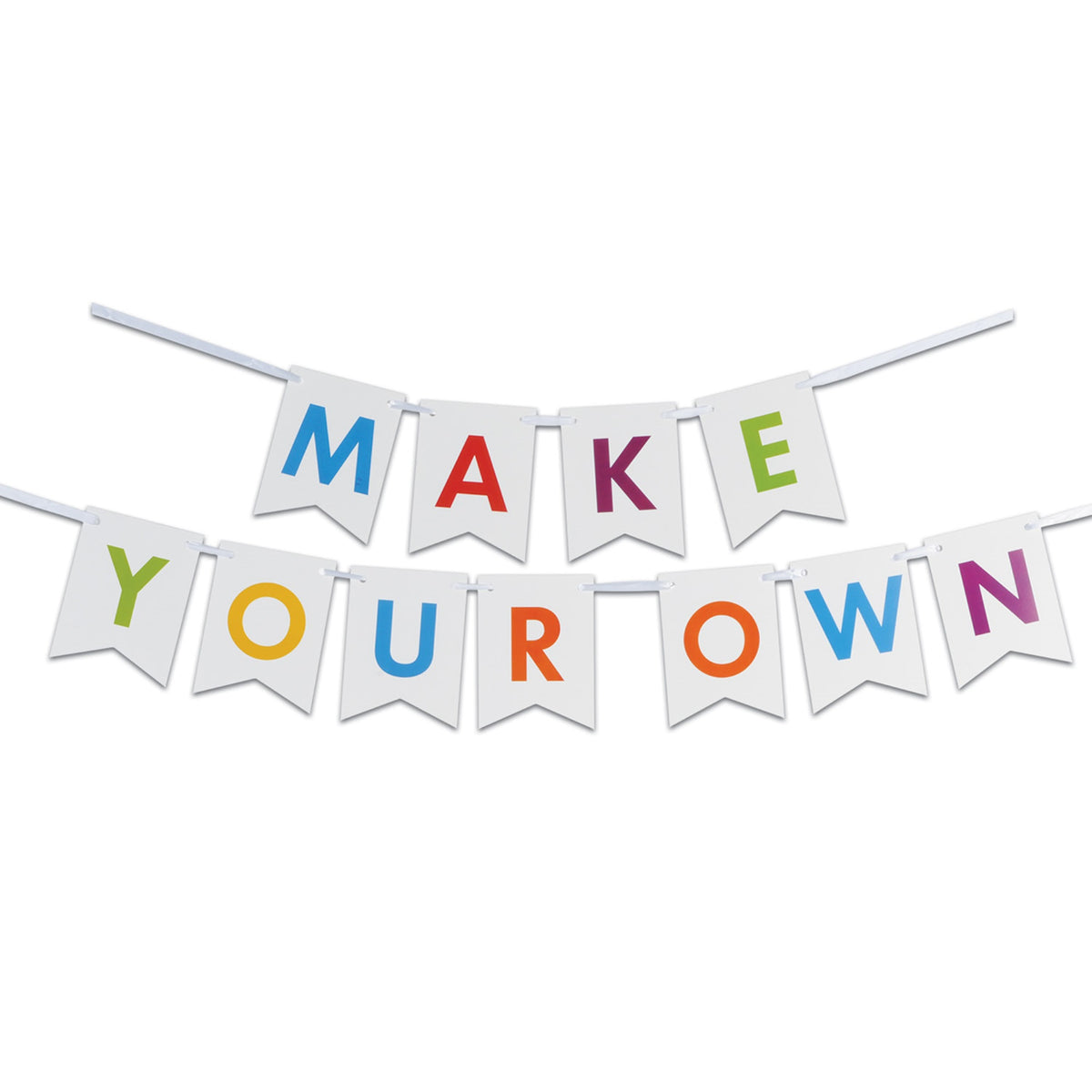 Letter Streamer Kit, (Pack Of 12)