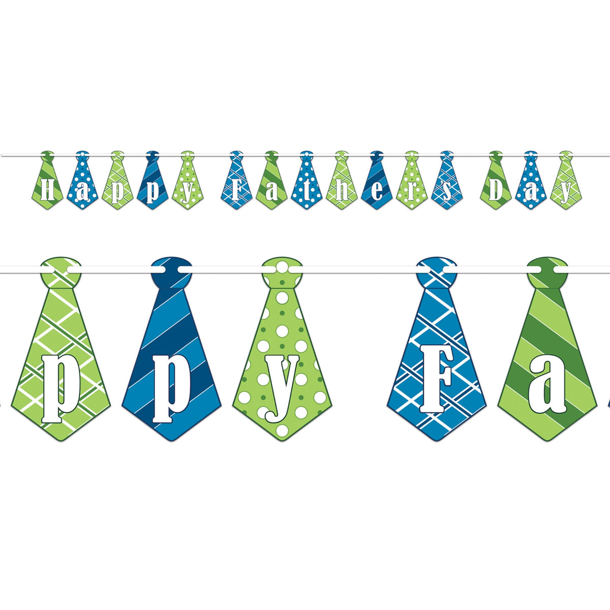 Happy Fathers Day Streamer, (Pack Of 12)