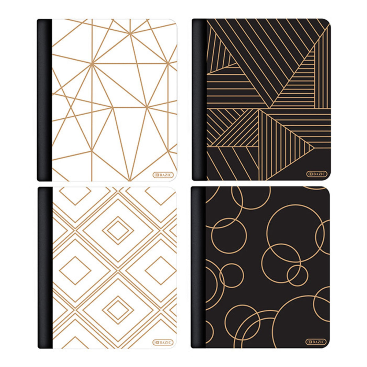 Bazic C/R 80 Ct. Geometric Composition Book