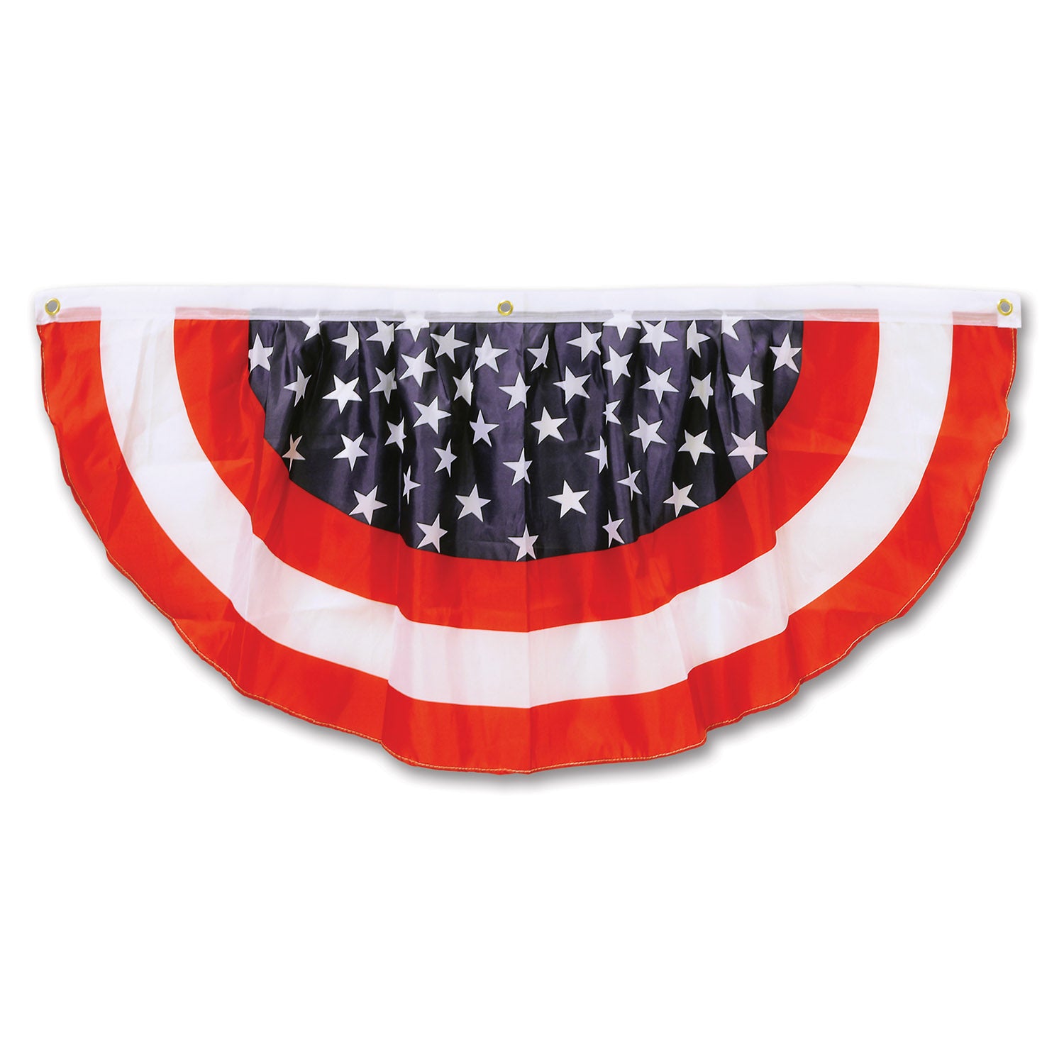 Stars & Stripes Fabric Bunting (Pack of 6)