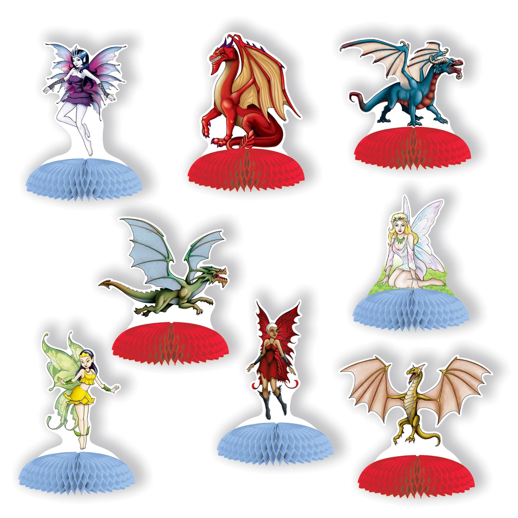 Fantasy Mini Centerpieces, (Pack Of 12)