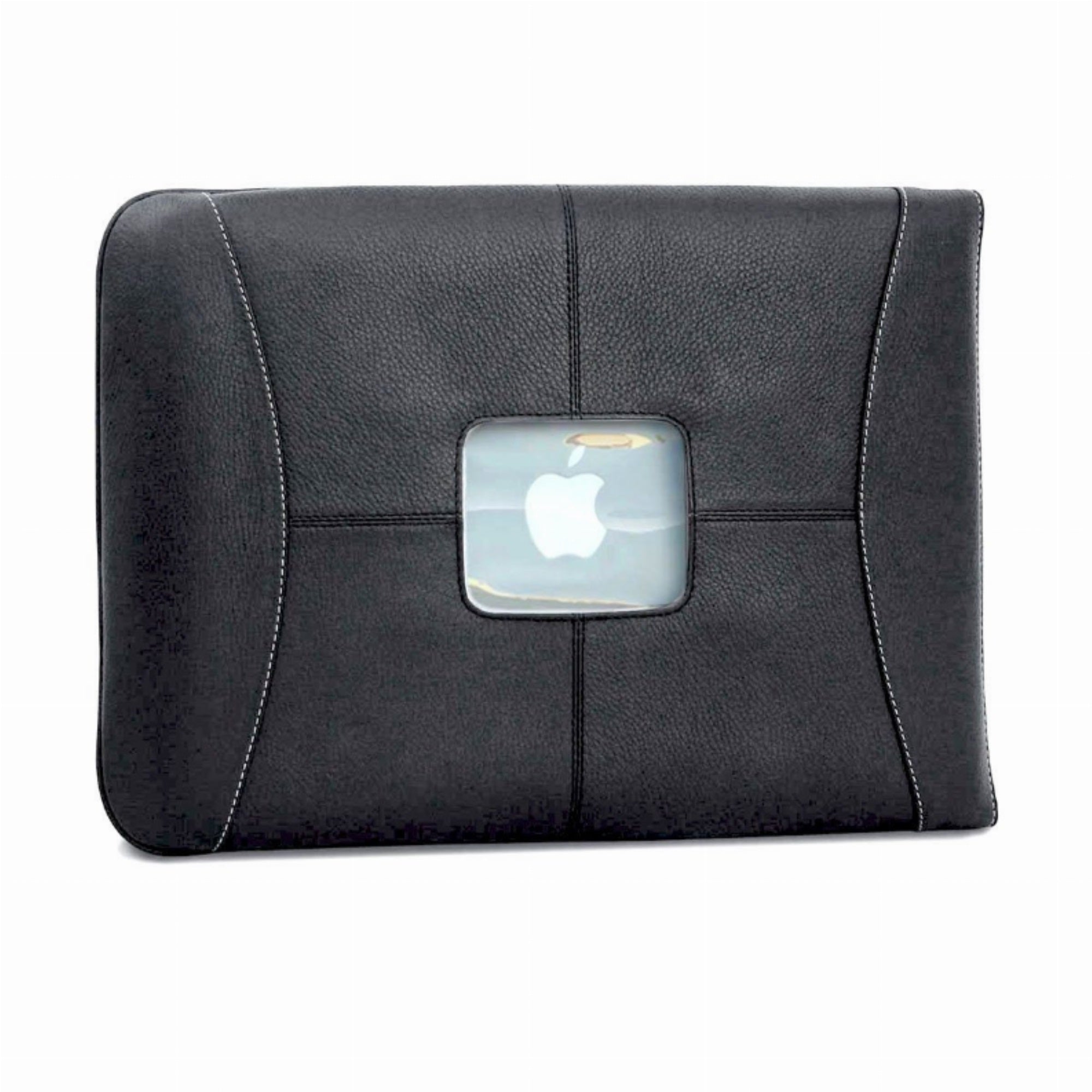 13' Maccase Premium Leather Macbook Pro Sleeve - Black