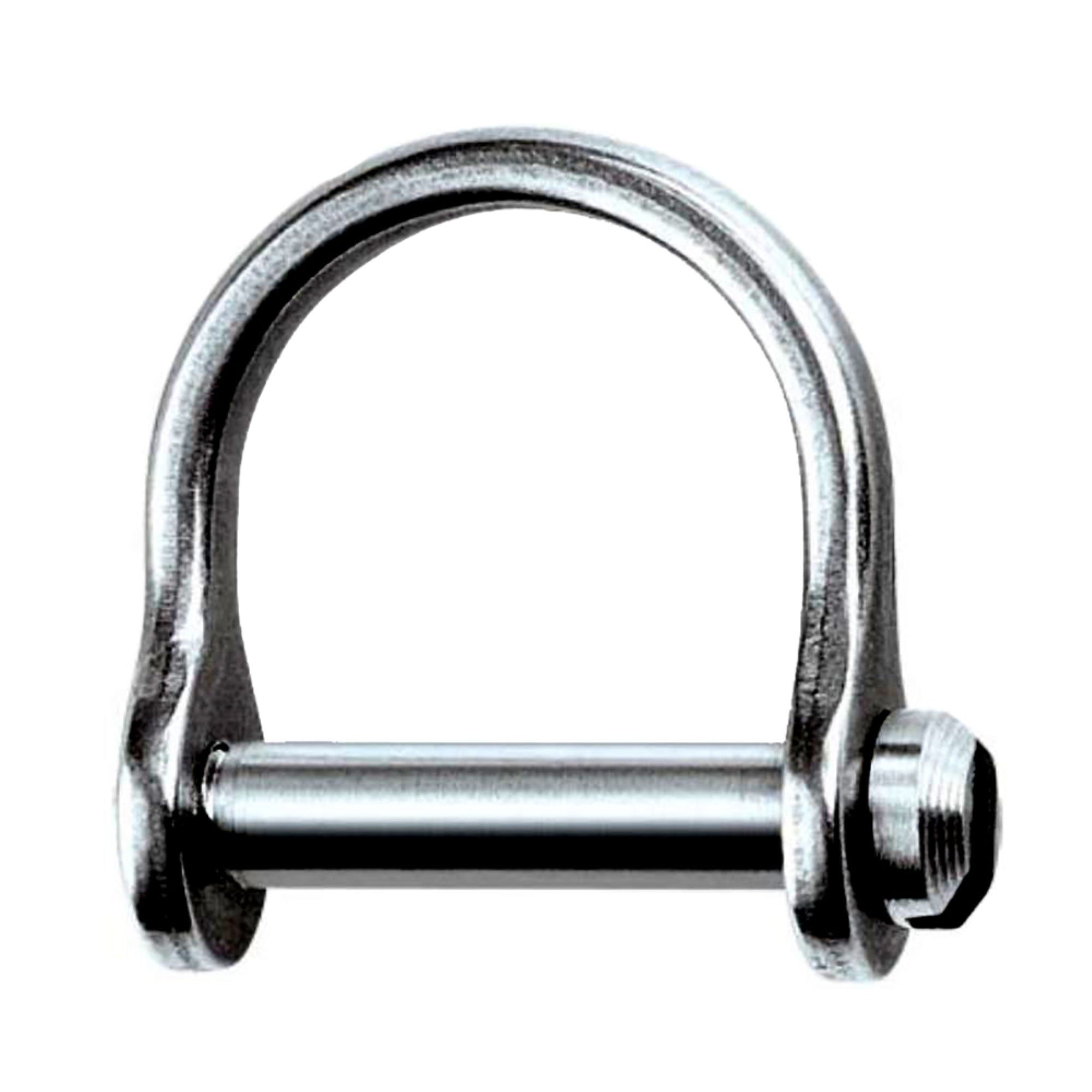 Ronstan Wide Dee Shackle 1/8'  Pin 15/32'L X 11/32'W