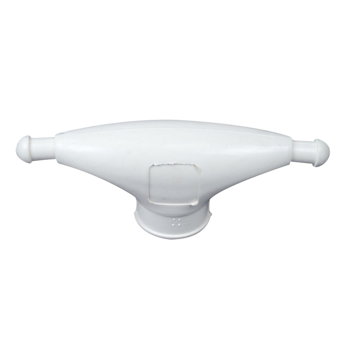 Whitecap Spreader Boot Small White Rubber (Pair)