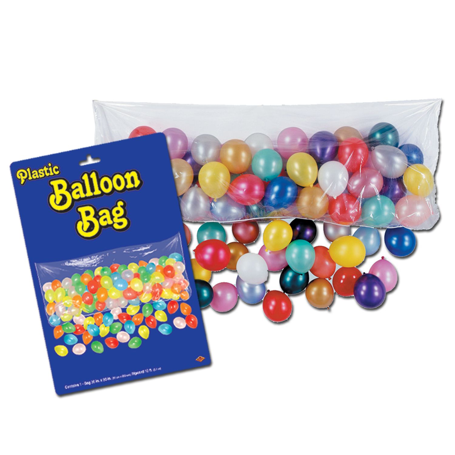 Plastic Balloon Bag (Pack Of 12)