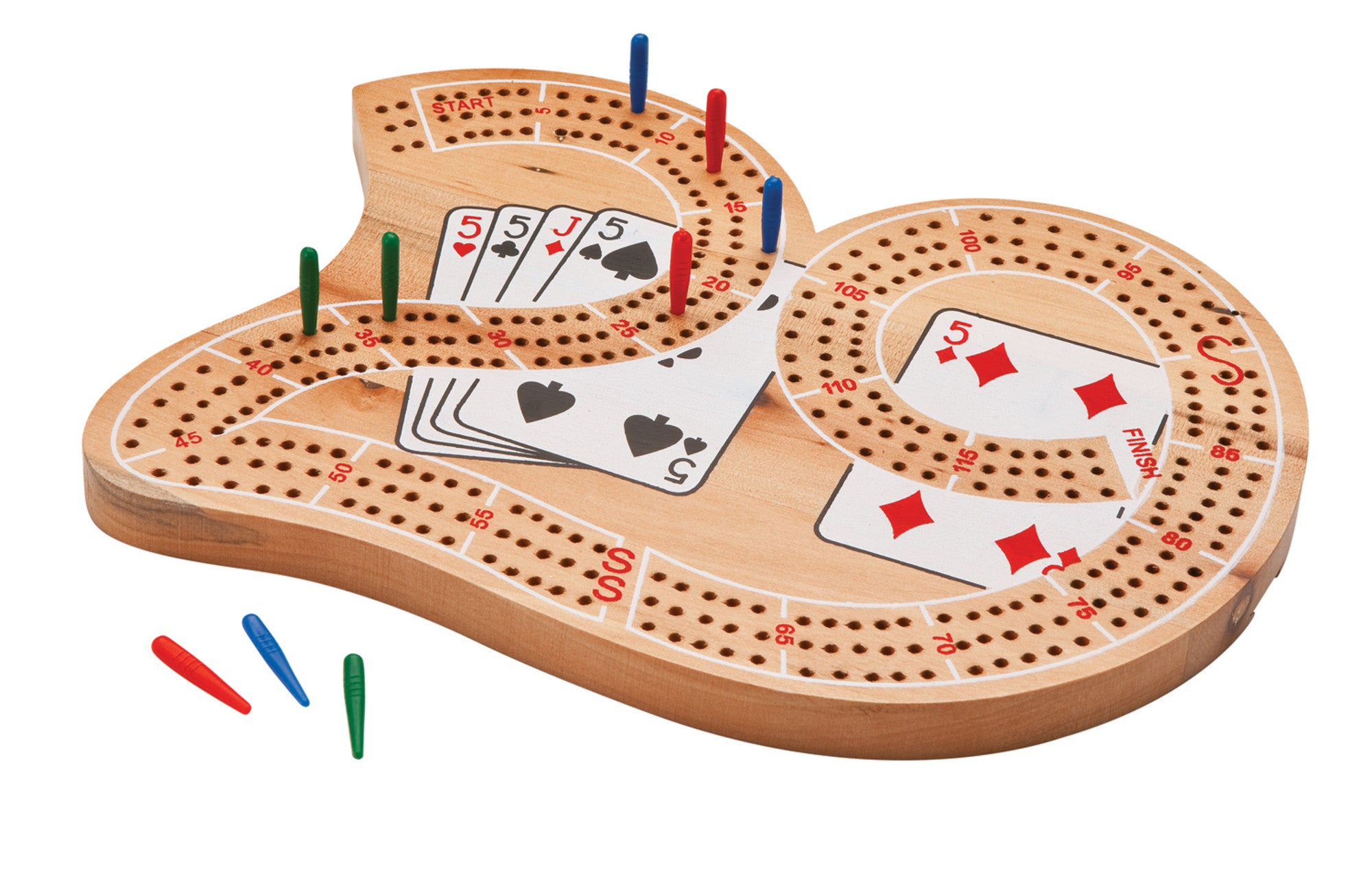 Mainstreet Classics Wooden '29' Cribbage Board