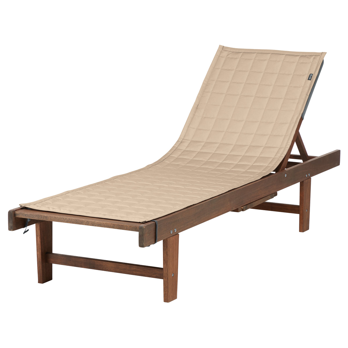 Montlake Fadesafe Patio Chaise Lounge Slipcover, By Classic Accessories, 72' X 21', Antique Beige