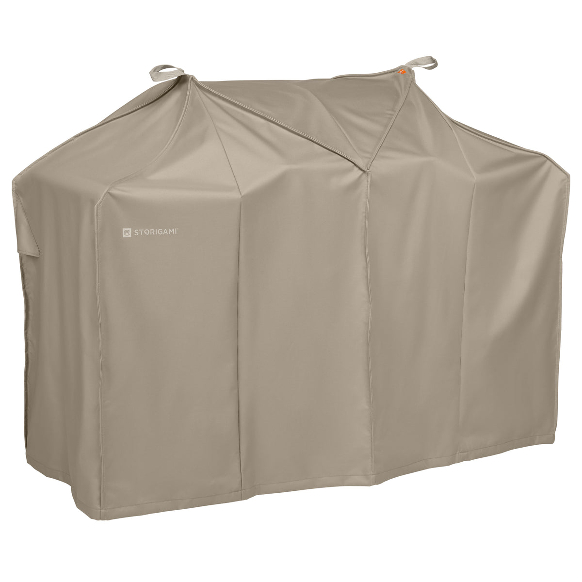 Classic Accessories Storigami Easy Fold Bbq Grill Cover, Goat Tan, Medium