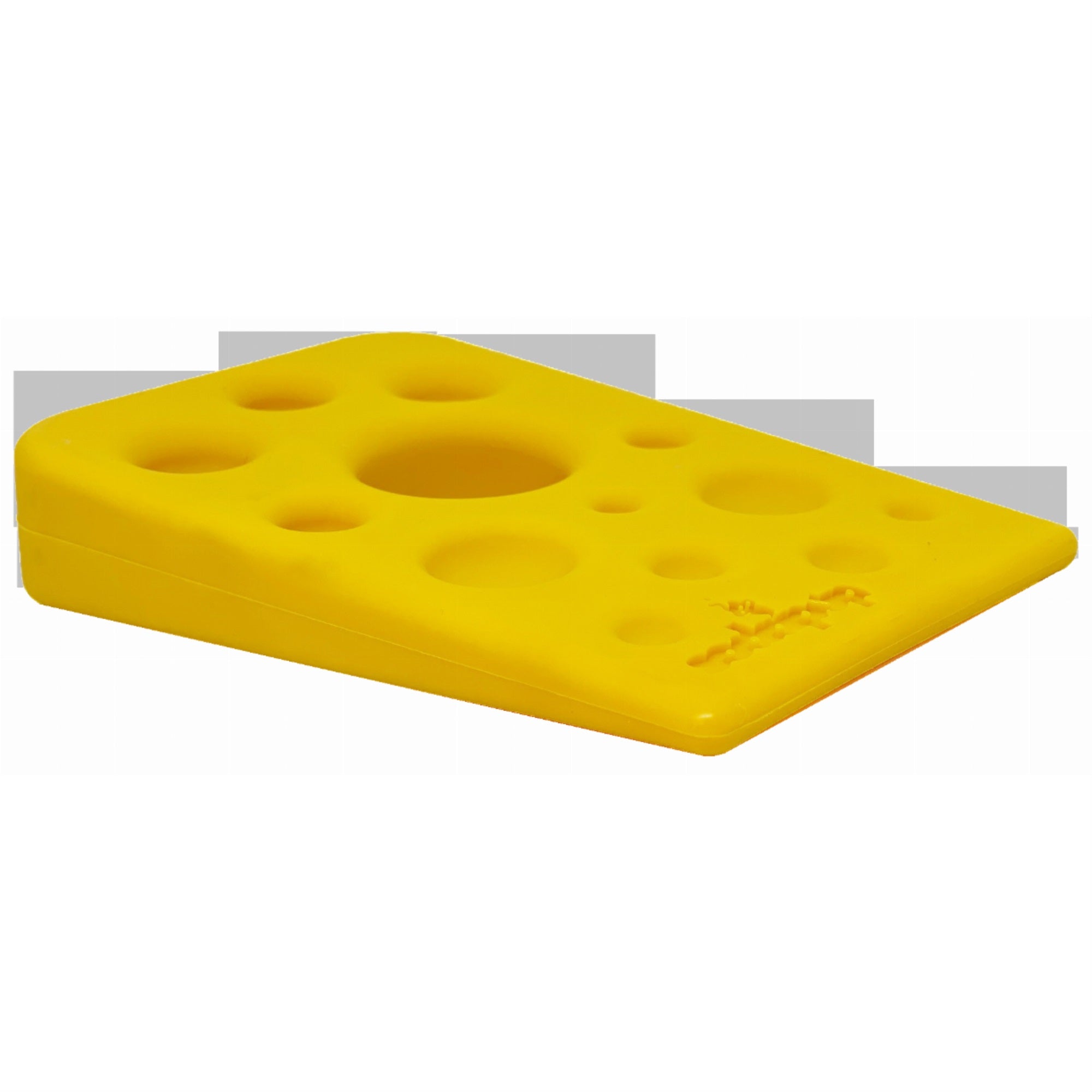 Sp Swiss Cheese Wedge Durable Nylon Dog Chew Toy For Aggressive Chewers