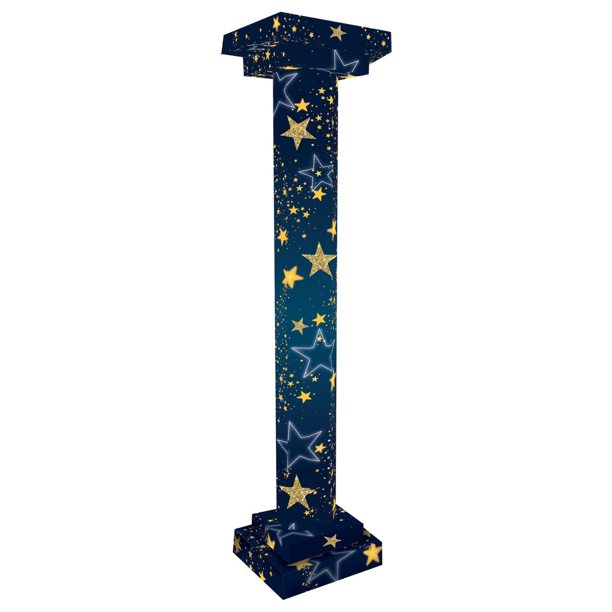 Starry Night 3-D Tall Column Props Assembly Required Pack Of 1