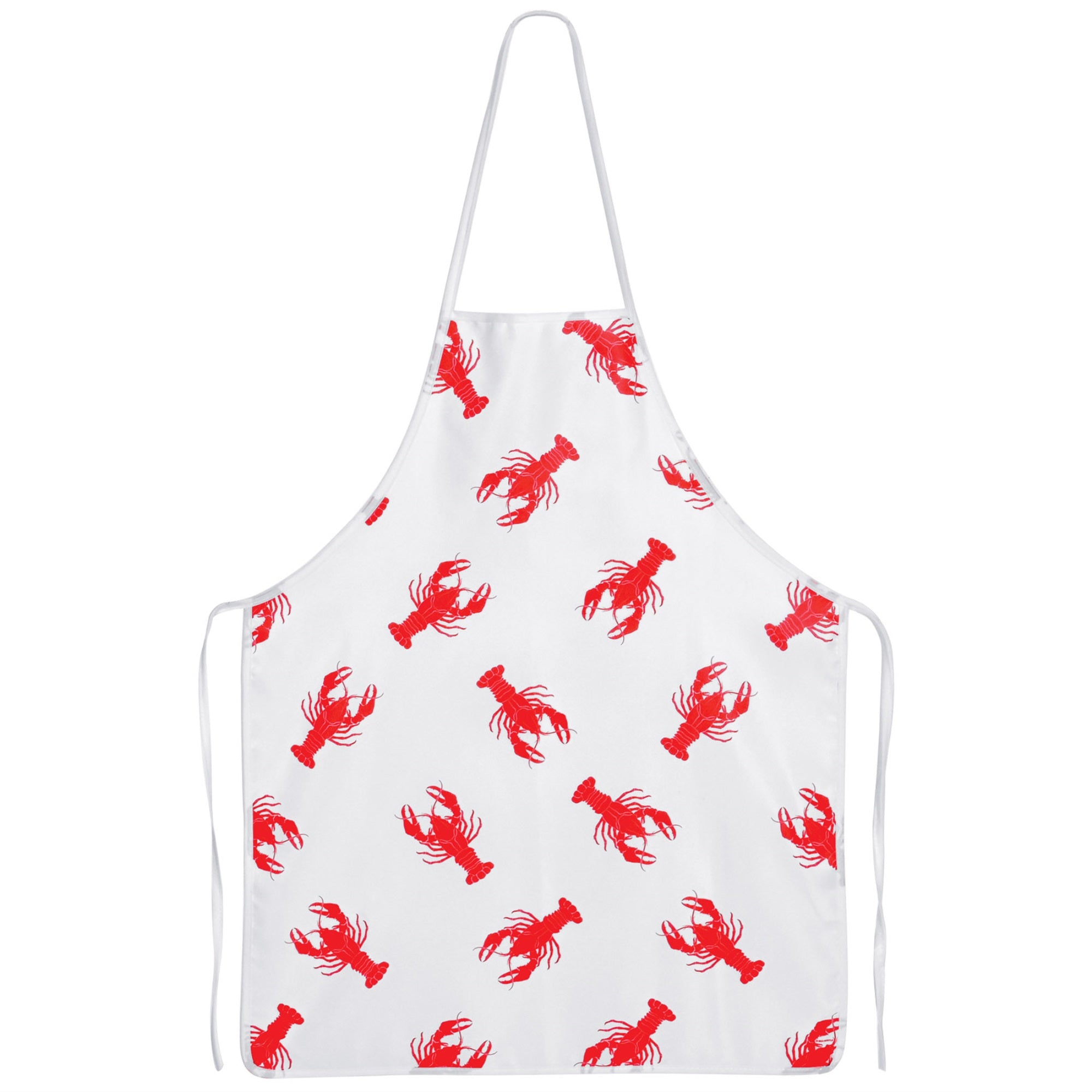 Crawfish Fabric Novelty Apron One Size Fits Most Pack Of 6