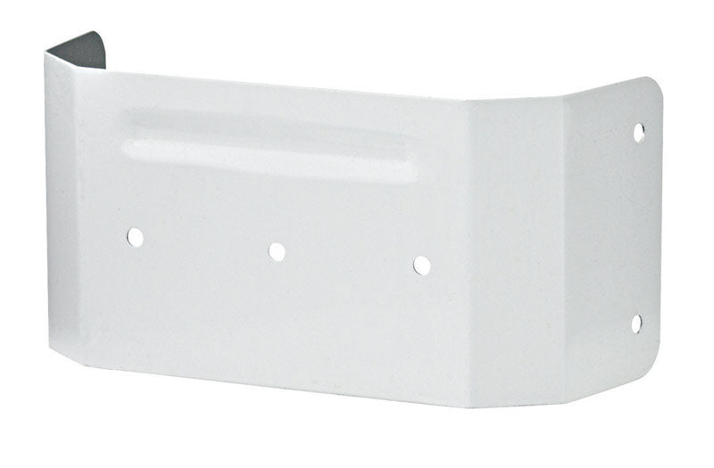Downspout Clip 2X3 Wht (Pack Of 1)