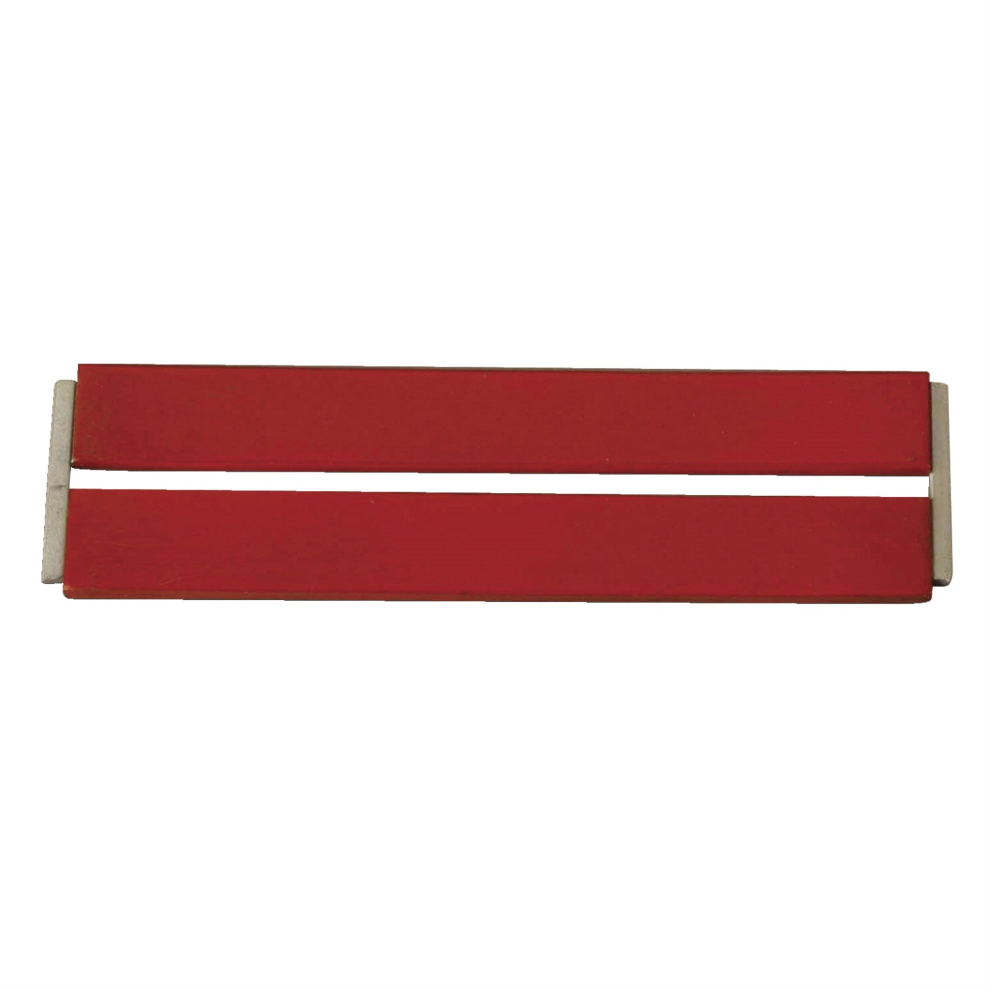 Frey Scientific Painted Steel Bar Magnets - Pack Of 2 - Red