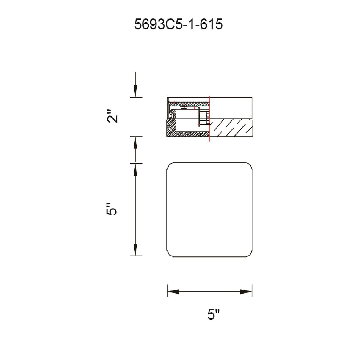 1 Light  Flush Mount With Satin Nickel Finish