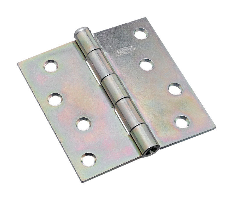 Broad Hinge Zinc 4X4In (Pack Of 1)