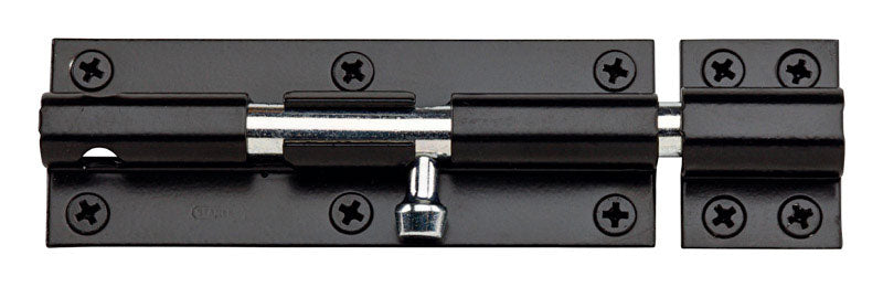 Hvy Barrel Bolt Black 6 (Pack Of 1)