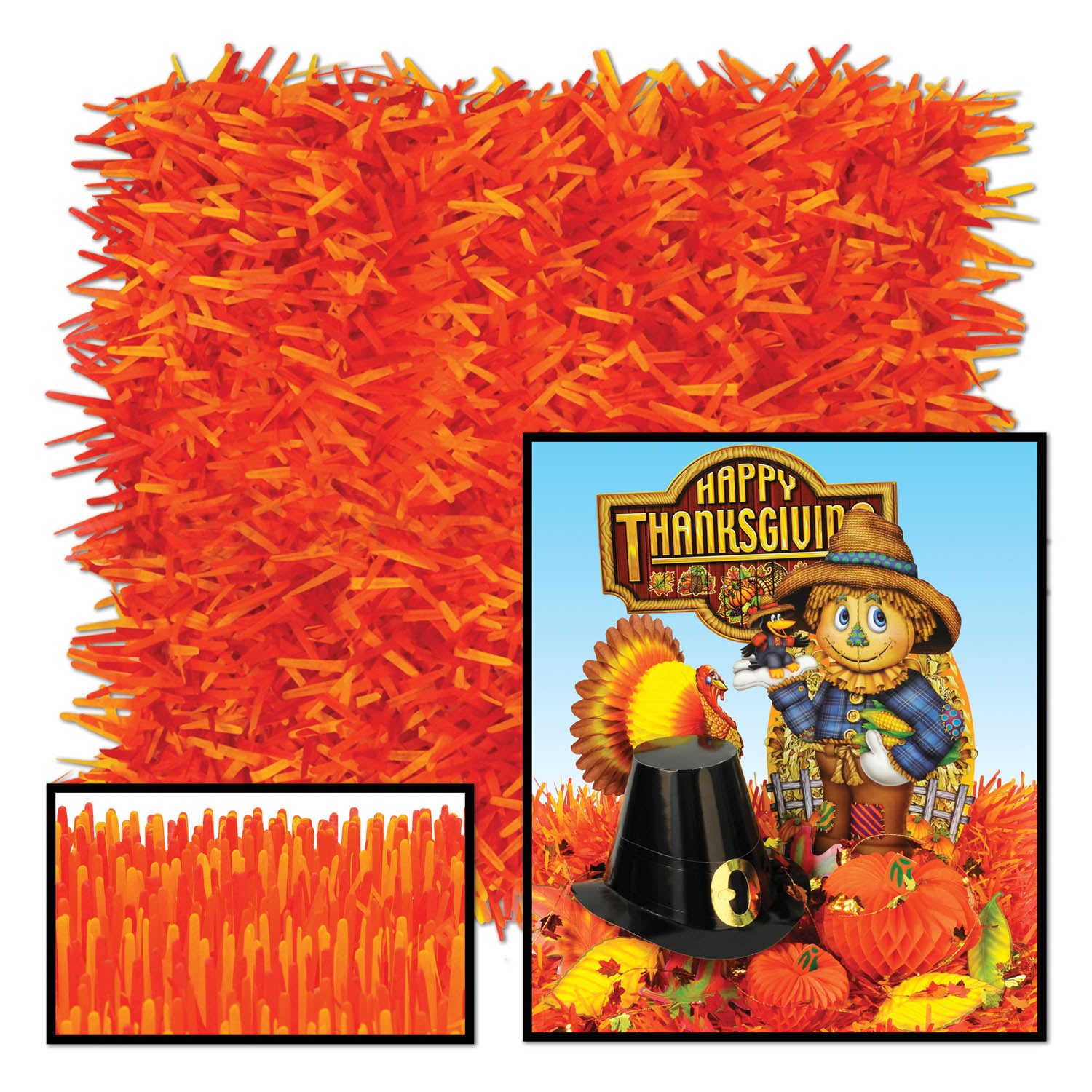 Pkgd Fringed Tissue Mats (Pack of 12)