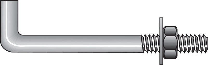 Anch Blts W/N&W 1/2X10 (Pack Of 1)