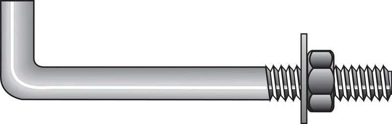 Anch Blts W/N&W 1/2X12 (Pack Of 1)