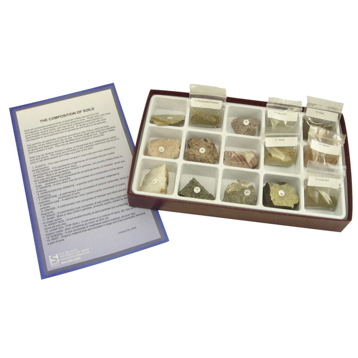 Geoscience How Soils Are Formed Collection, Set Of 15