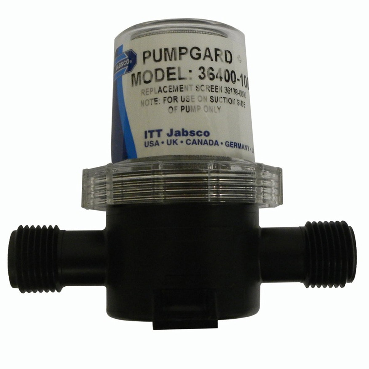 Jabsco Pumpgard In-Line Strainer 1/2 Npt Port
