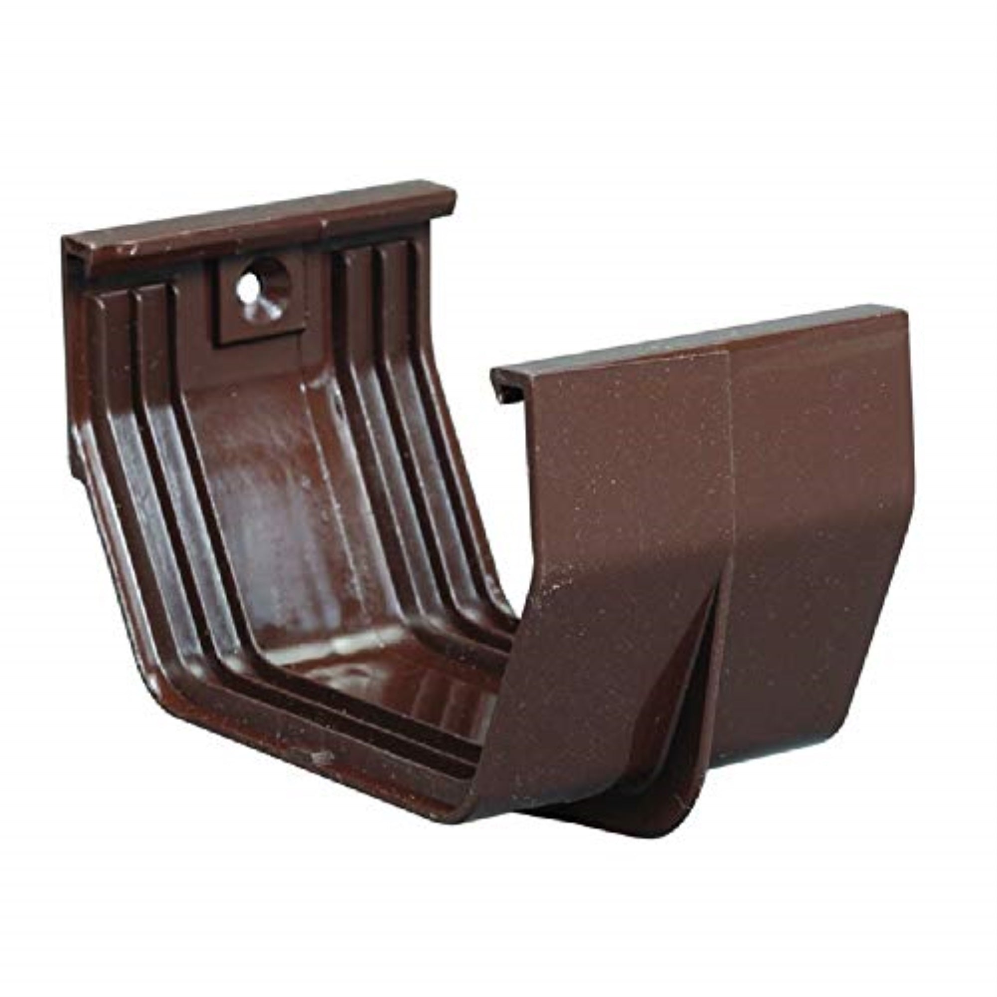 5751458 Gutter Connectr Vnyl Brwn Amerimax 3.3 In. H X 3 In. W X 5 In. L Brown Vinyl Contemporary Gutter Connector (Pack Of 25)