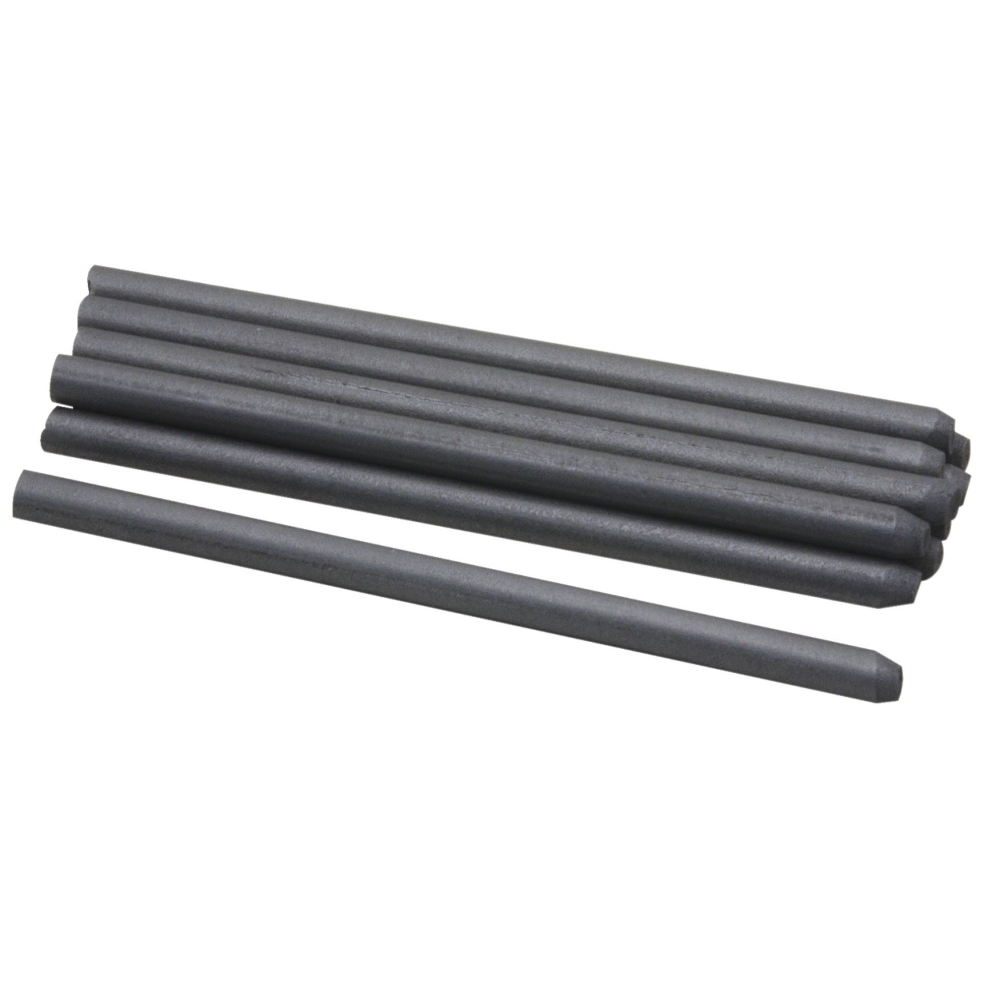 Frey Scientific Carbon Rods, 4 X 100 Millimeters, Pack Of 10