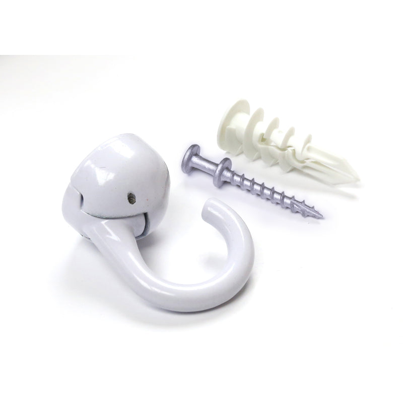 Ceiling Hook Wht (Pack Of 1)