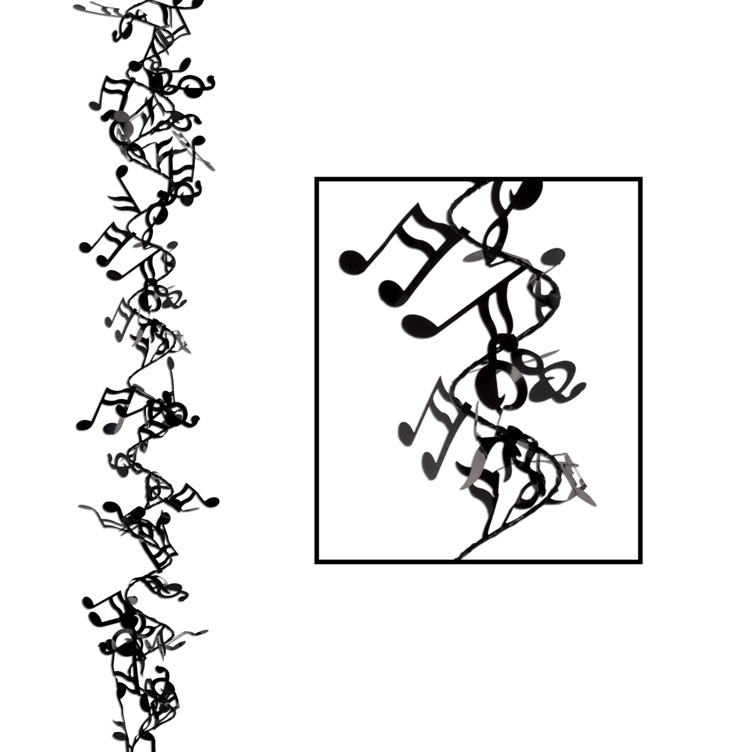 Gleam 'N Flex Musical Notes Garland (Pack of 12)