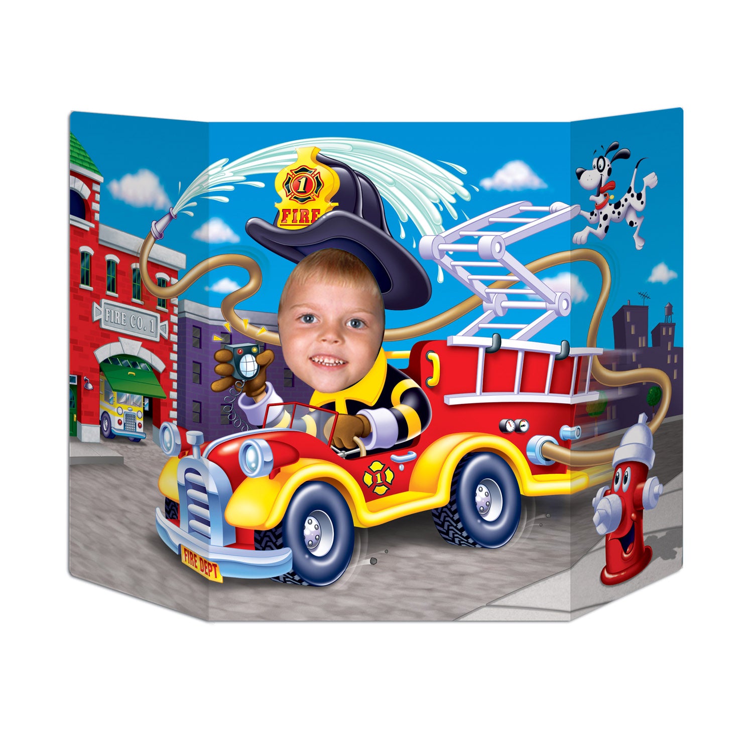 Fire Truck Photo Prop (Pack of 6)