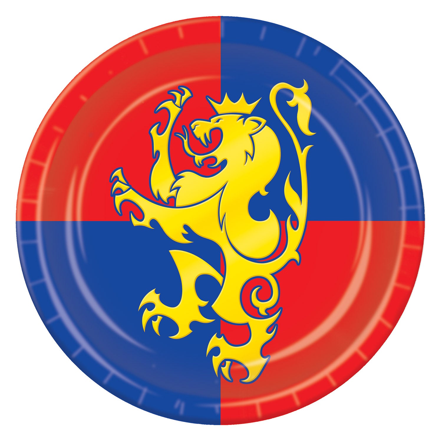 Medieval Plates (Pack of 12)