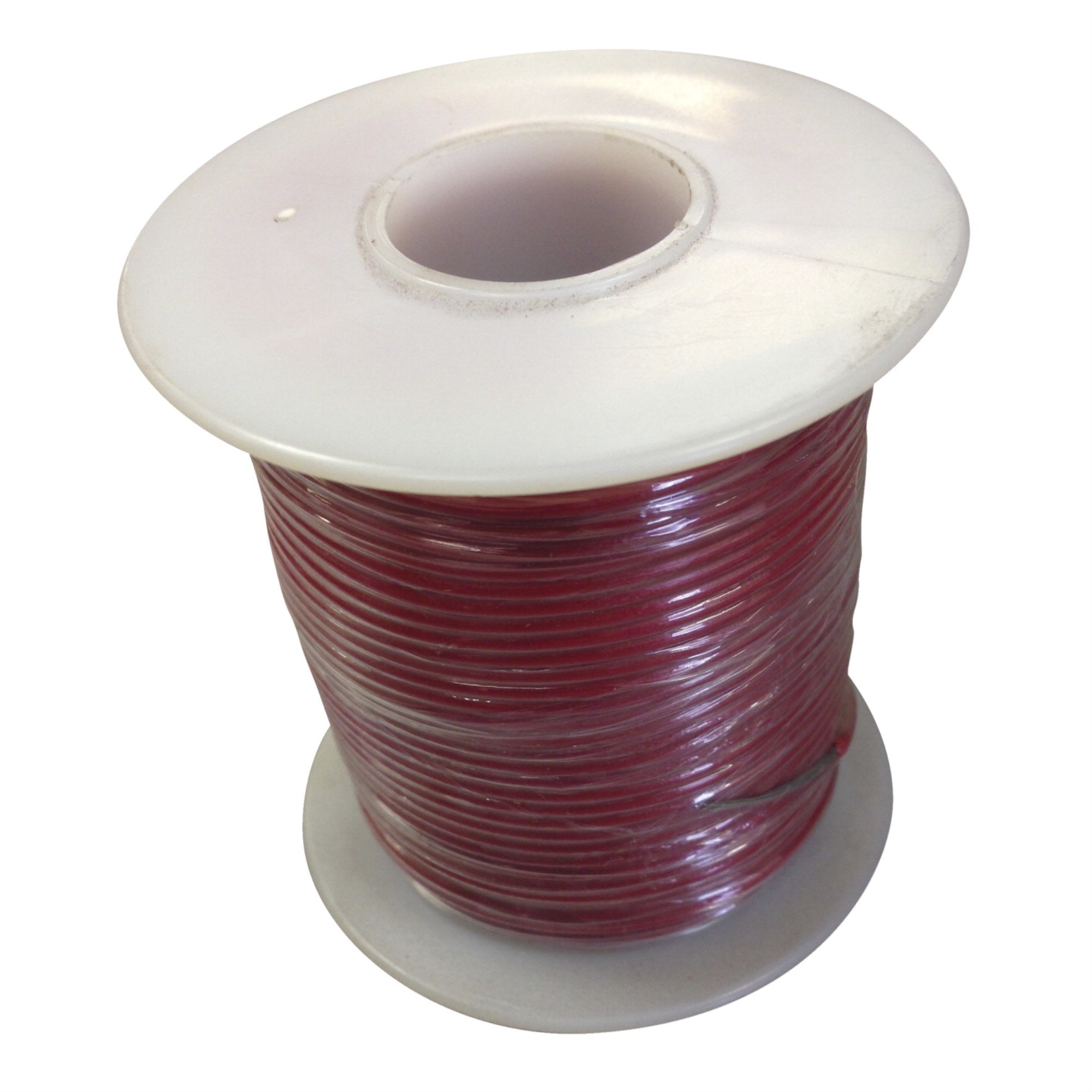 Frey Scientific Solid Conductor Pvc Coated Hookup Wire, 20 Gauge, Red, 100 Feet