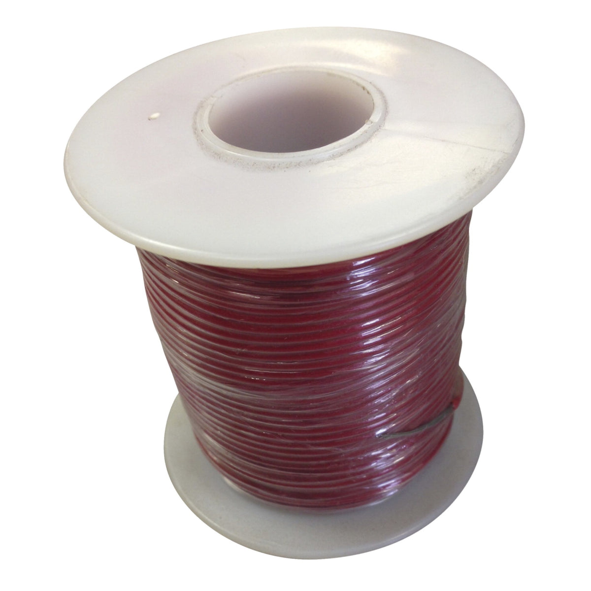 Frey Scientific Solid Conductor Pvc Coated Hookup Wire, 20 Gauge, Red, 100 Feet